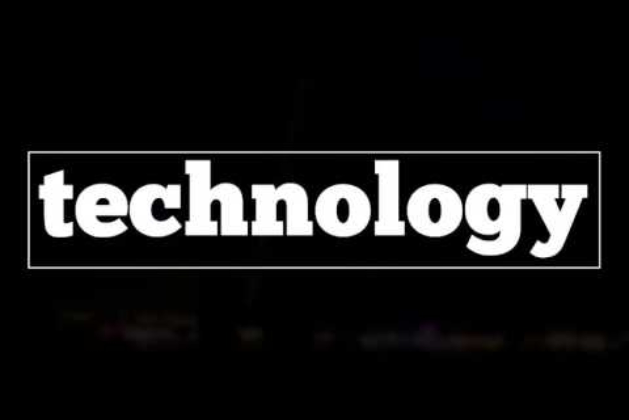 how to spell technology