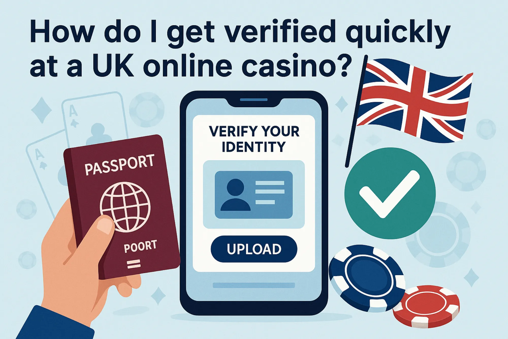 How do I get verified quickly at a UK online casino