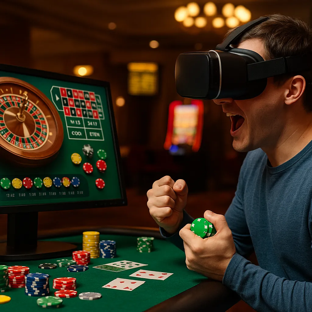 How does VR technology impact online casino games