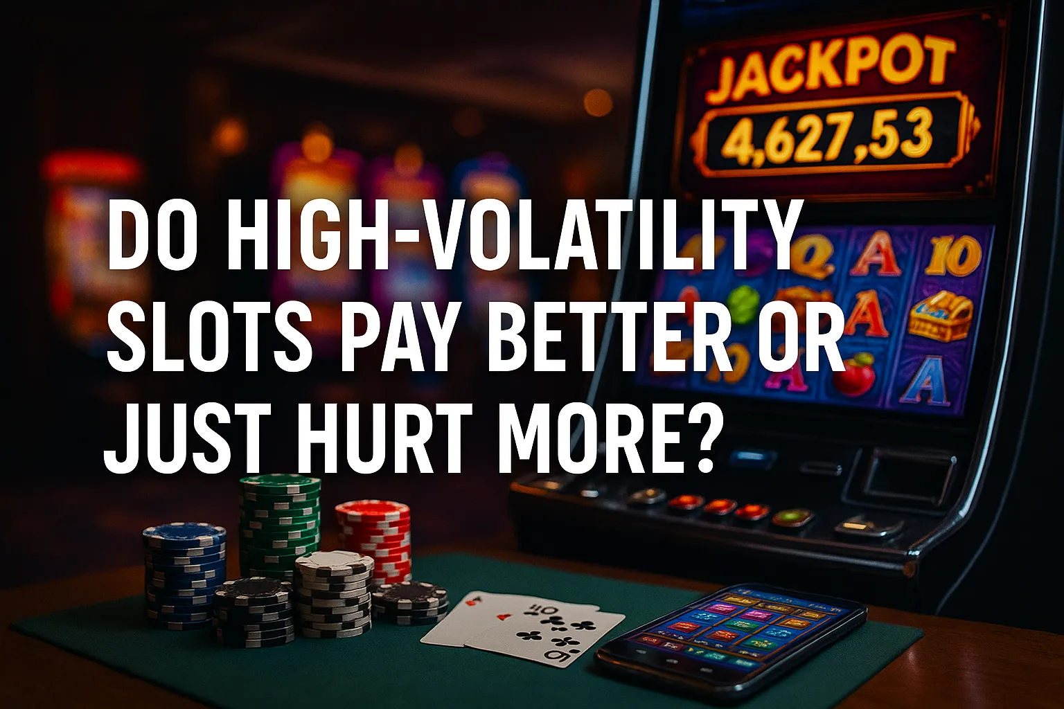 Do High-Volatility Slots Pay Better or Just Hurt More