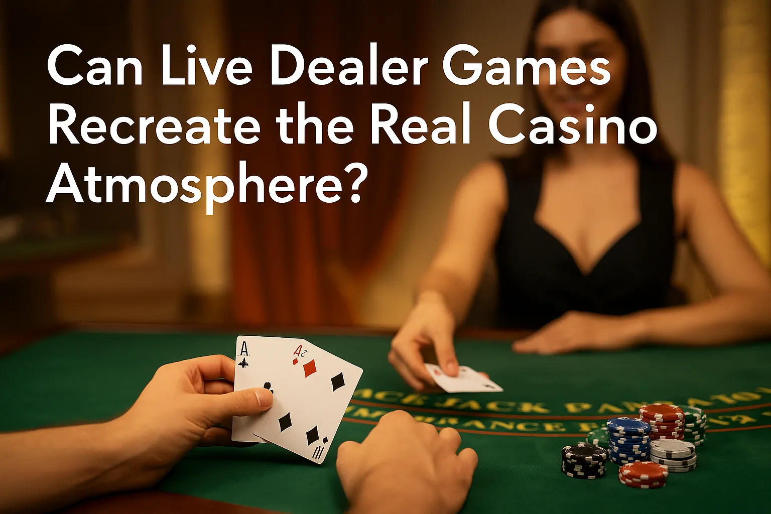 Can Live Dealer Games Recreate the Real Casino Atmosphere